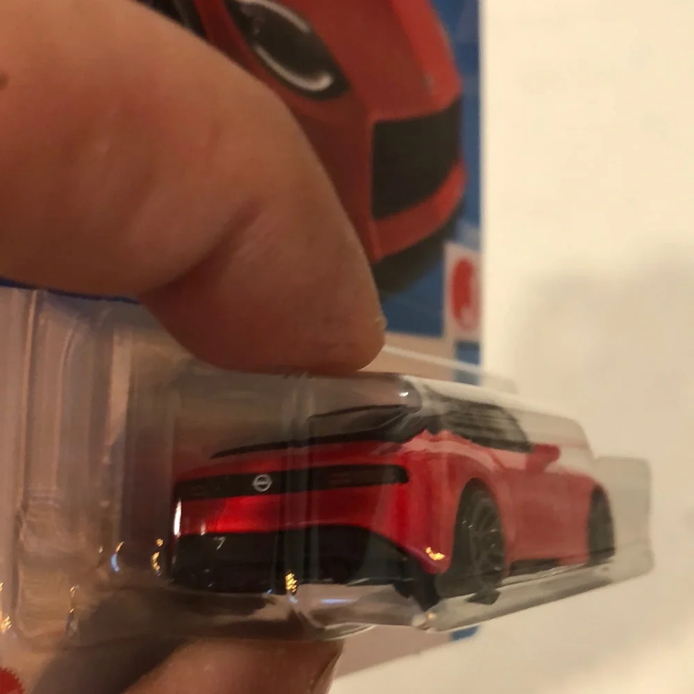 Red 2023 Nissan Z Toy Car